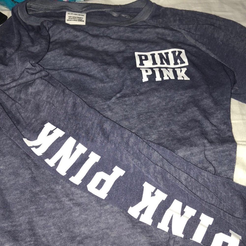 VS PINK long sleeve tee